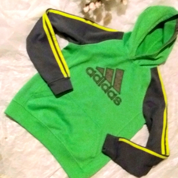 adidas Other - 🔥Rare Adidas ClimaWarm Green Blue & Yellow hoodie